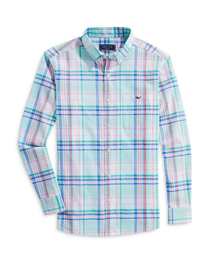 商品Vineyard Vines|Madras Plaid Classic Fit Button Down Shirt,价格¥528,第1张图片