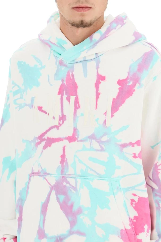 商品AMIRI|TIE DYE CORE LOGO SWEATSHIRT WITH HOOD,价格¥3694,第5张图片详细描述