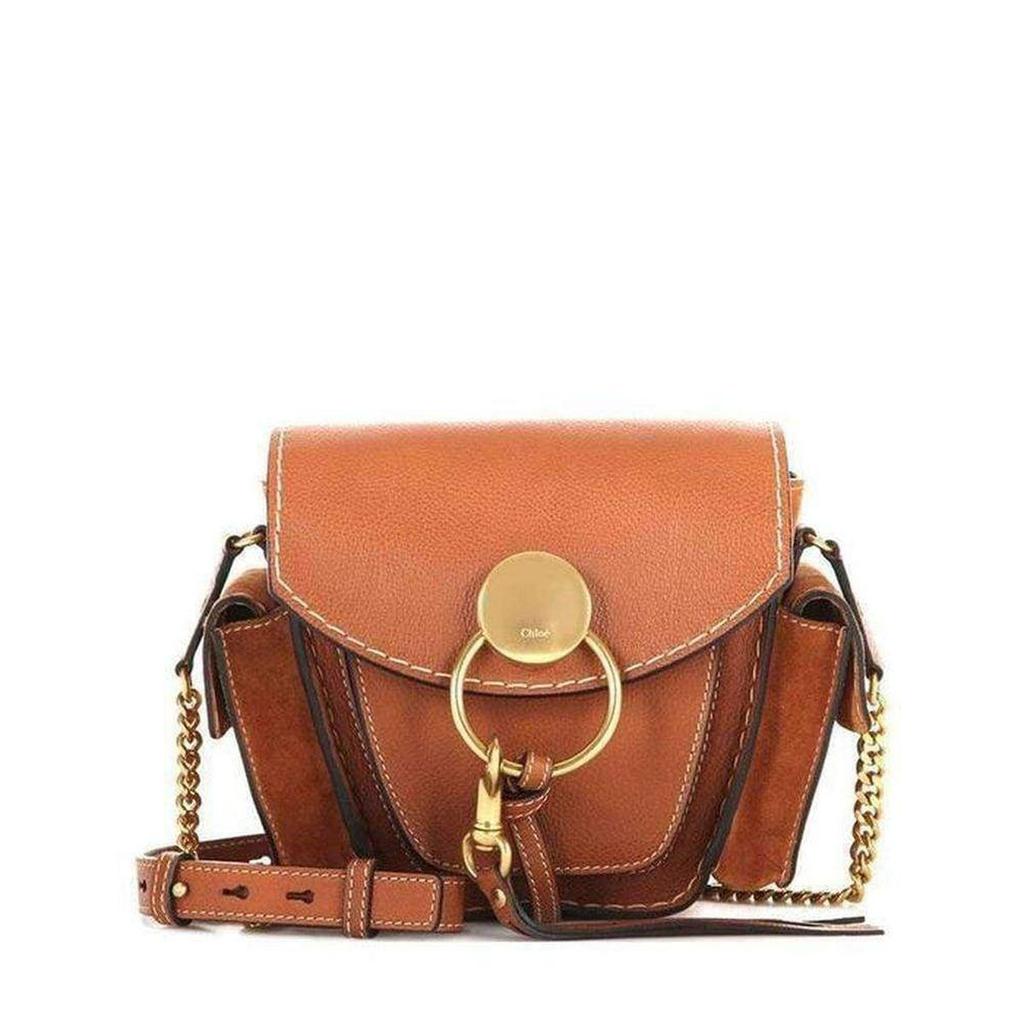 Jodie Mini Leather Bag Caramel商品第1张图片规格展示