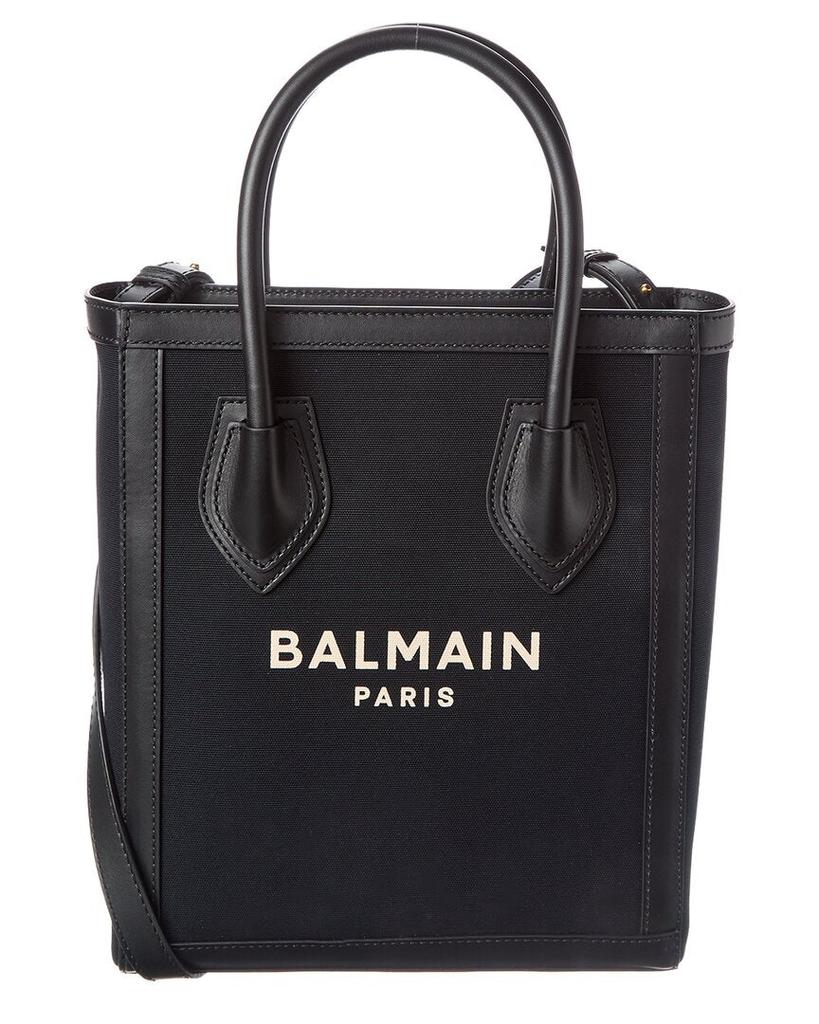 Logo Canvas & Leather Tote image 2