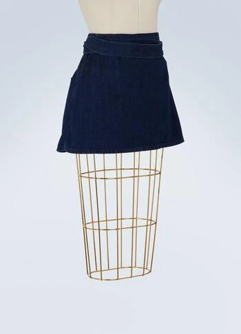 商品JW Anderson|Denim mini skirt,价格¥1301,第3张图片详细描述