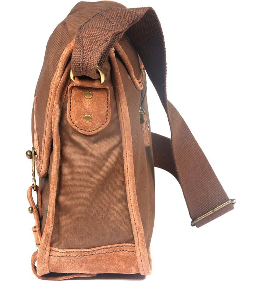 商品THE SAME DIRECTION|Dolphin Studded Messenger Bag,价格¥528,第2张图片详细描述