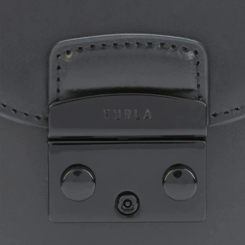 商品Furla|Furla Women's Metropolis Mini Vertical Cross Body Bag - Black,价格¥856,第3张图片详细描述