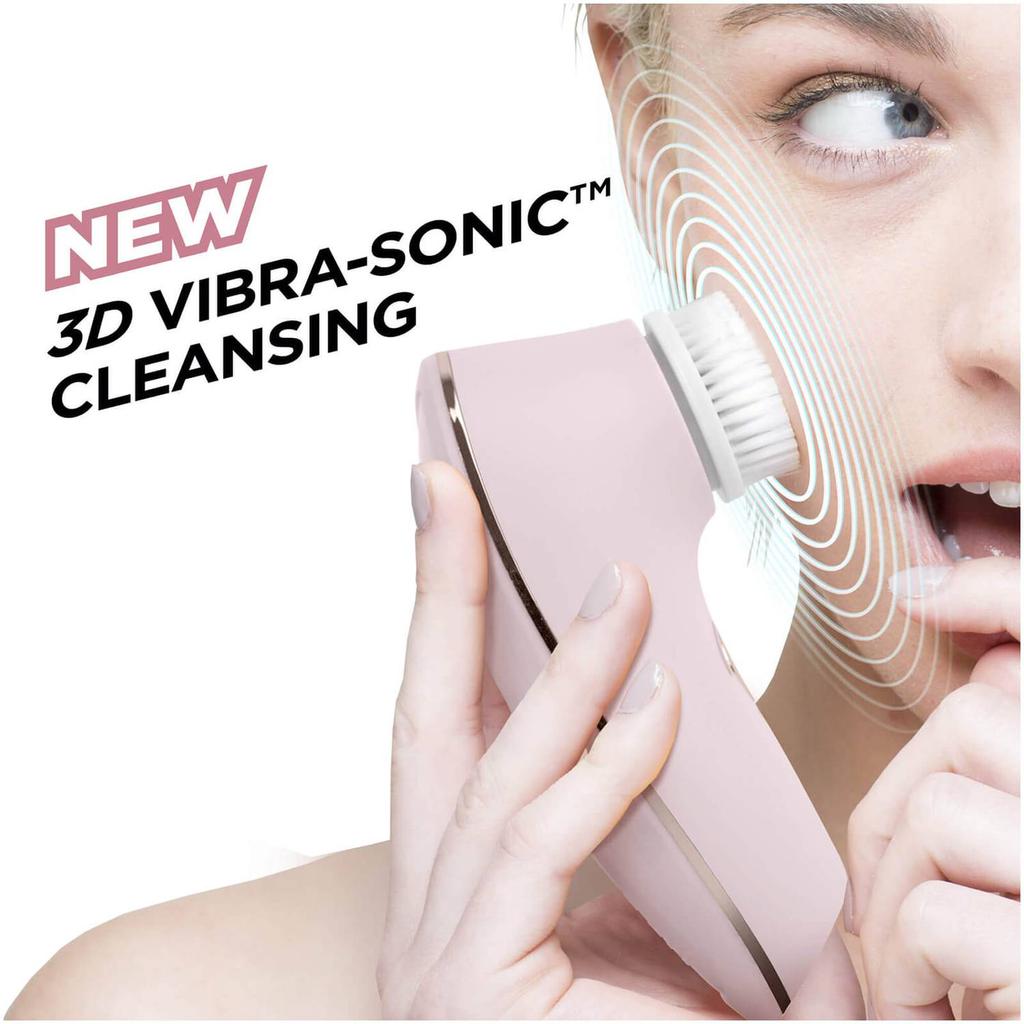 Magnitone London BareFaced 2 Daily Cleansing and Skin Toning Brush - Pink商品第3张图片规格展示