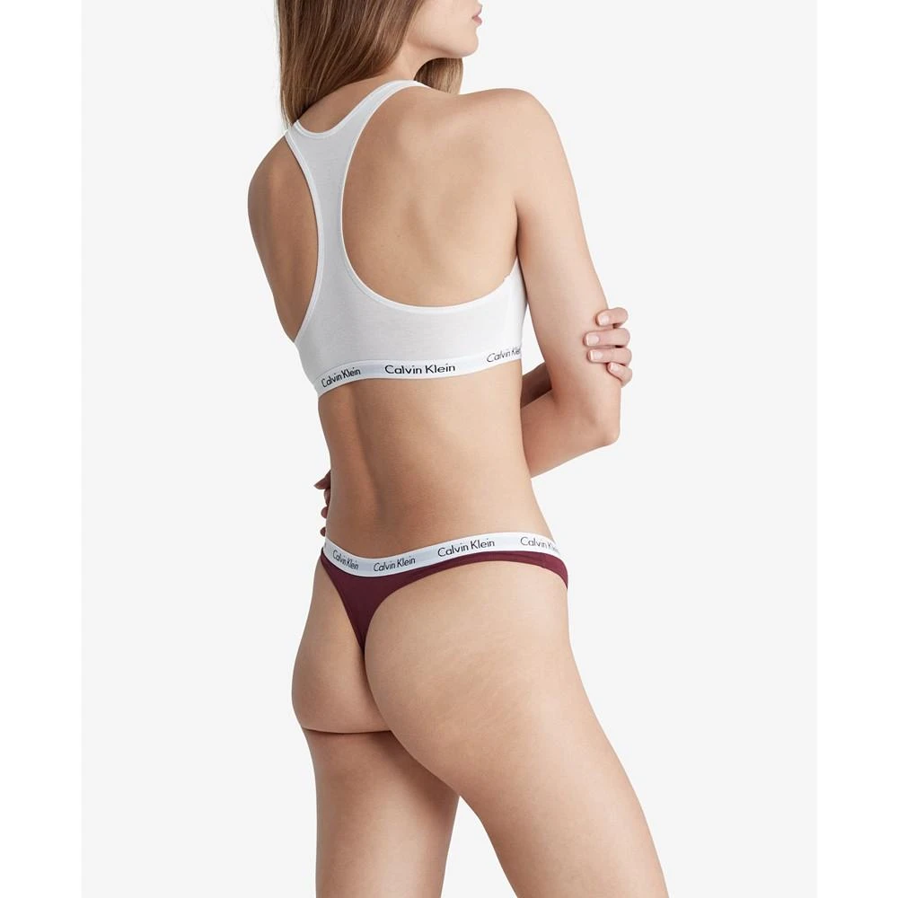 商品Calvin Klein|Women's Carousel Thong Underwear 5-Pack,价格¥331,第2张图片详细描述