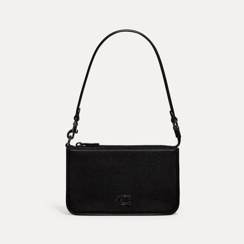 商品Coach|Coach Crossgrain Leather Pouch Bag,价格¥1738,第1张图片