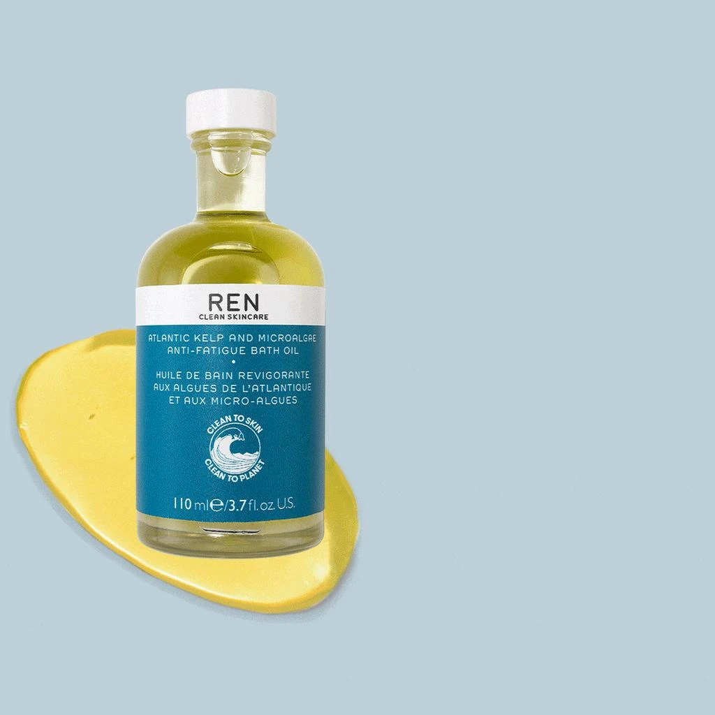 商品REN Clean Skincare|Atlantic Kelp And Microalgae Anti-Fatigue Bath Oil,价格¥281,第3张图片详细描述