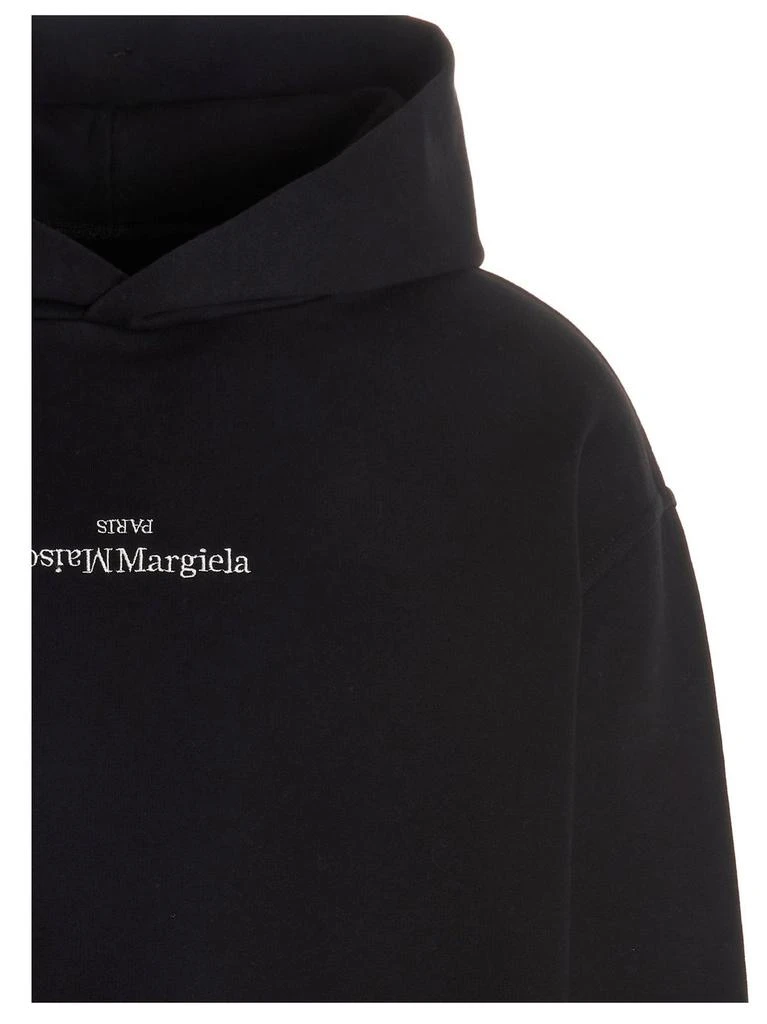 商品MAISON MARGIELA|Maison Margiela Logo Embroidered Hoodie,价格¥4136,第3张图片详细描述