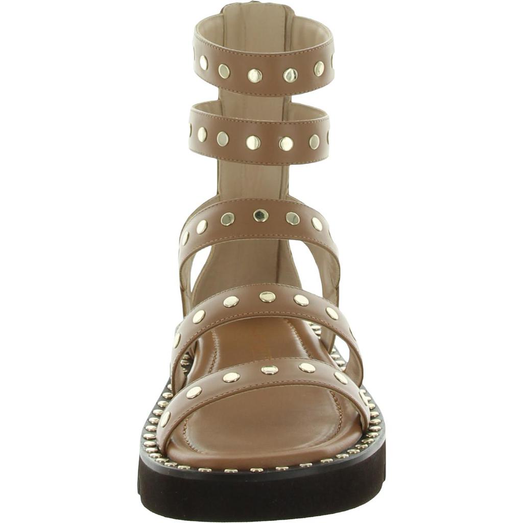Stuart Weitzman Womens Gala Leather Studded Gladiator Sandals商品第9张图片规格展示