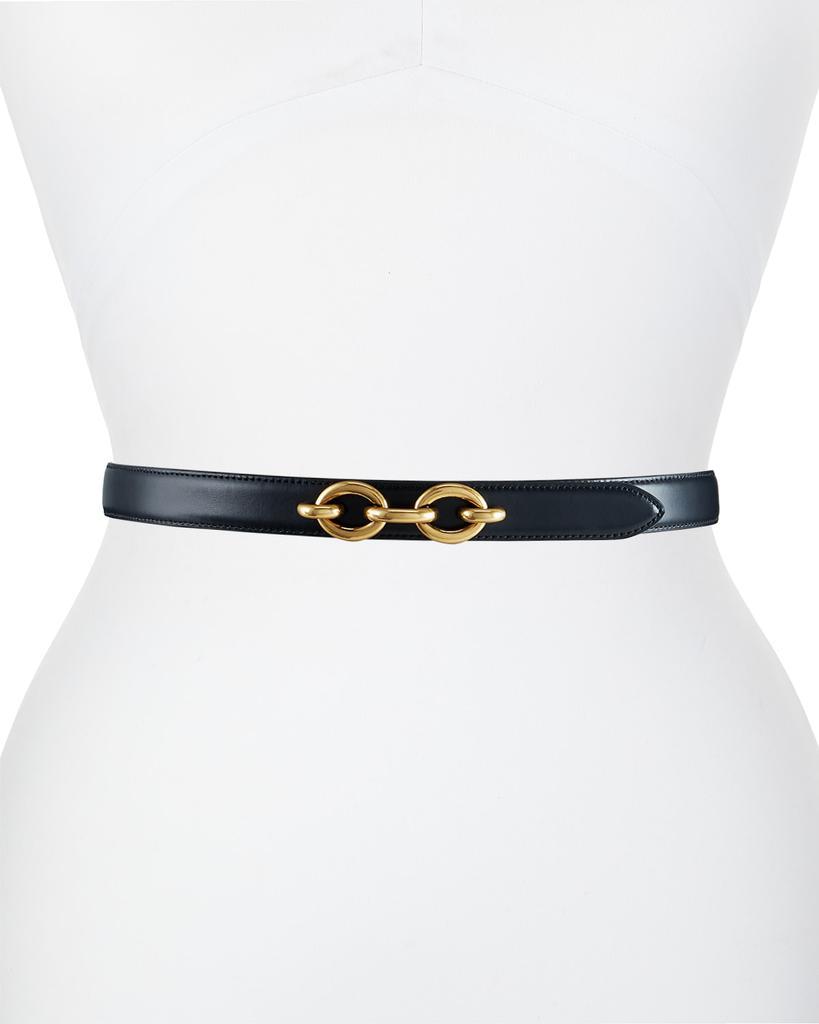 商品Yves Saint Laurent|YSL Cintura Skinny Leather Belt,价格¥3256,第1张图片