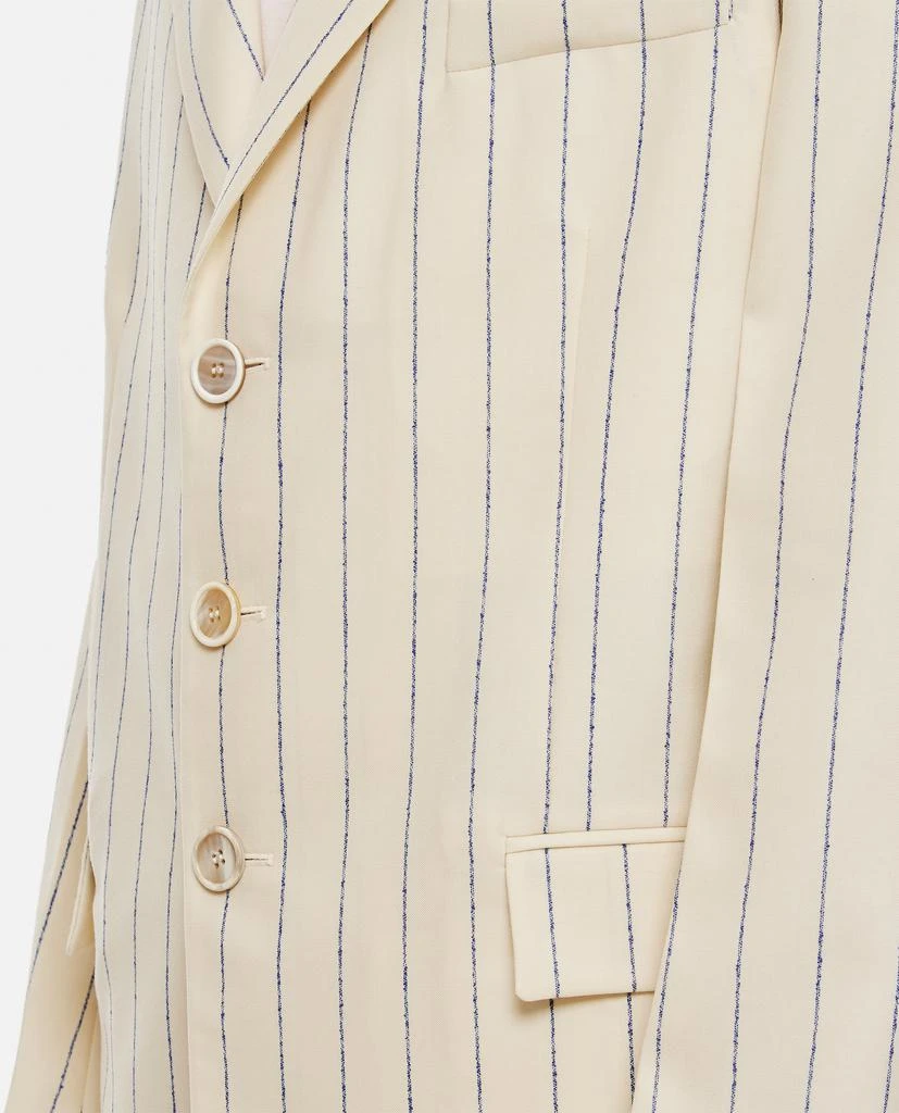 商品Marni|STRIPED SINGLE-BREASTED BLAZER,价格¥8645,第4张图片详细描述