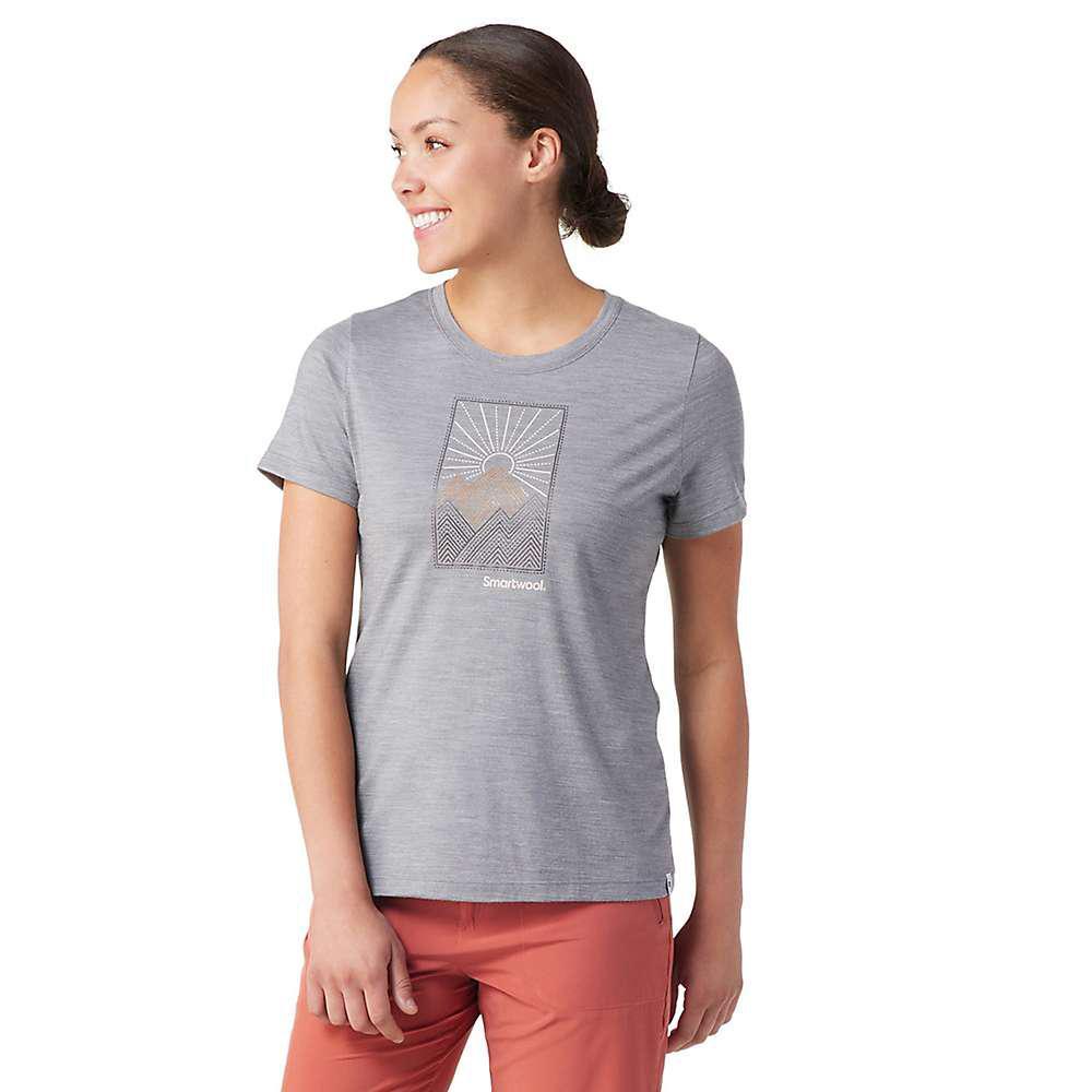 商品SmartWool|Smartwool Women's Merino Sport 150 Alpine Start SS Graphic Tee,价格¥309,第1张图片