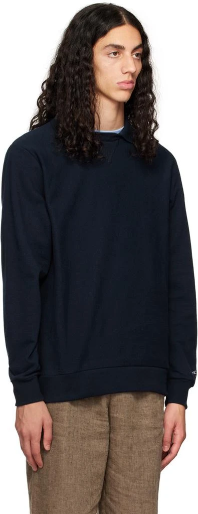 商品Noah|Navy Crewneck Sweatshirt,价格¥480,第2张图片详细描述