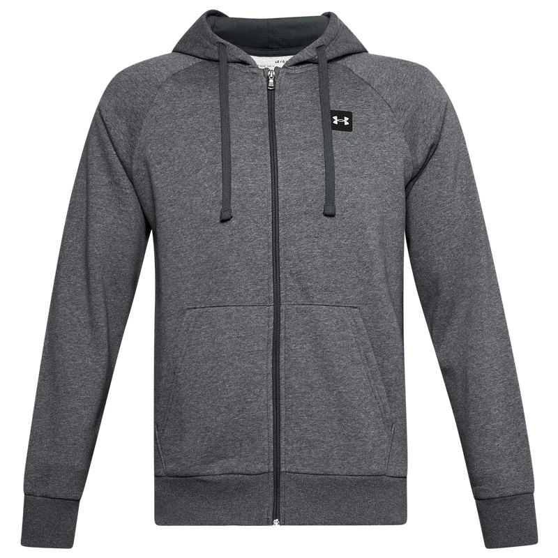 商品Under Armour|Under Armour Rival Fleece LC Logo Full-Zip Hoodie - Men's,价格¥407,第1张图片