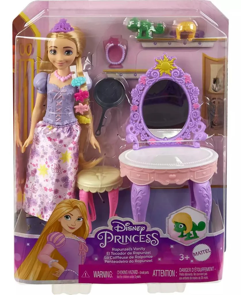 商品Disney Princess|Toys, Rapunzel Doll, Vanity and Accessories,价格¥121,第3张图片详细描述