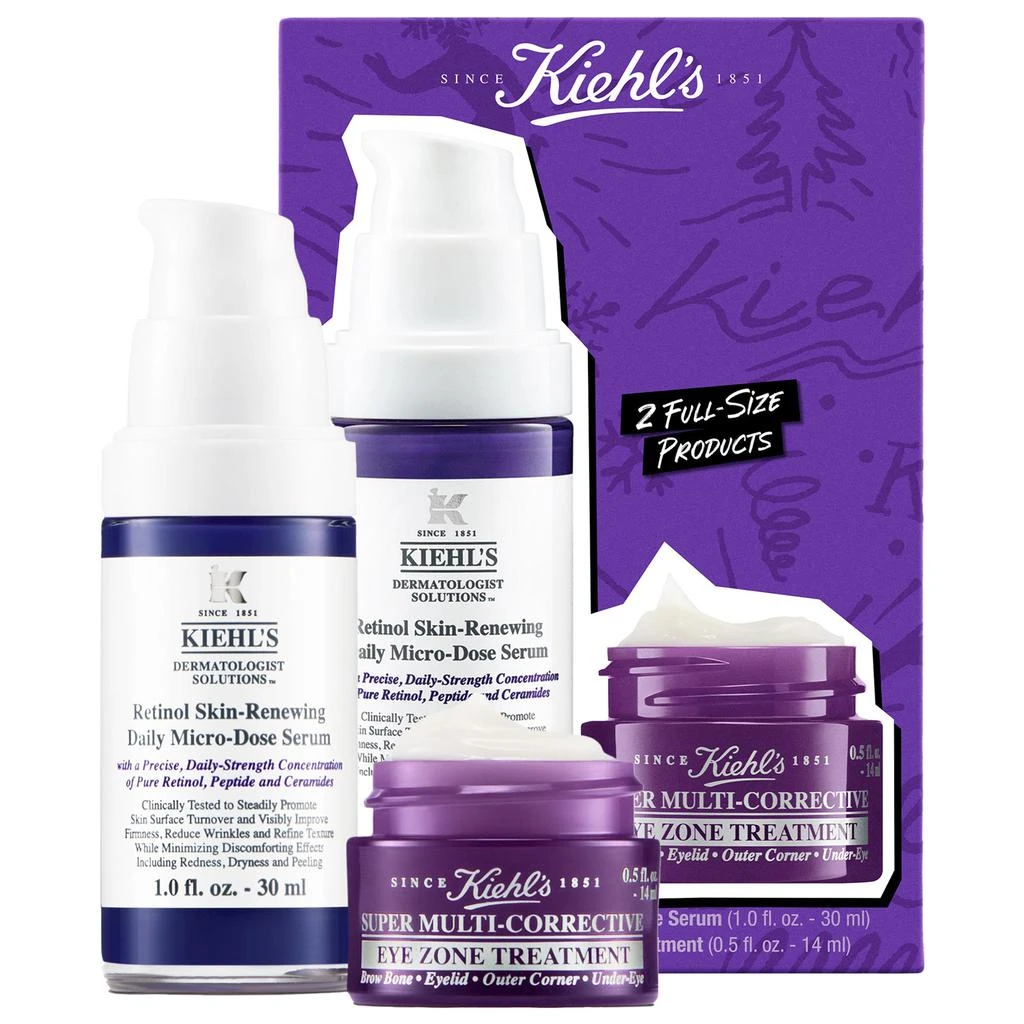 商品Kiehl's|Ultimate Anti-Aging Essentials,价格¥516,第1张图片