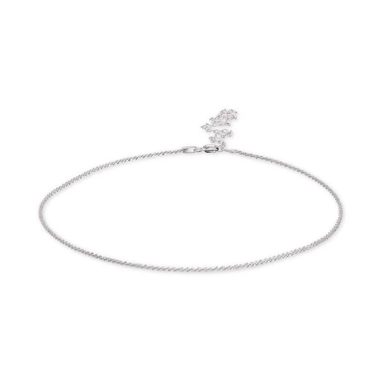 商品Giani Bernini|Sparkle Chain Choker Necklace in Sterling Silver, Created for Macy's,价格¥92,第1张图片