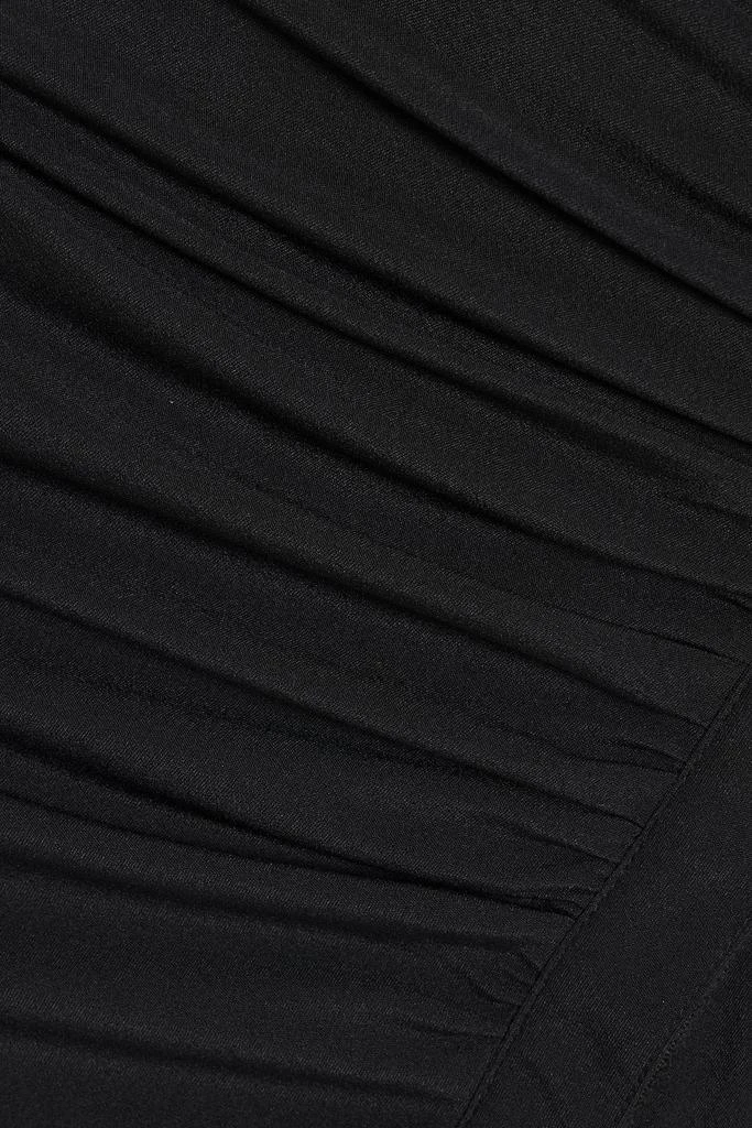 商品Helmut Lang|Ruched woven midi dress,价格¥1388,第4张图片详细描述