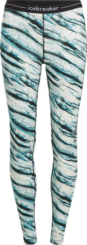 商品Icebreaker|Merino 200 Oasis Protect Our Winters AOP Leggings - Women's,价格¥908,第1张图片