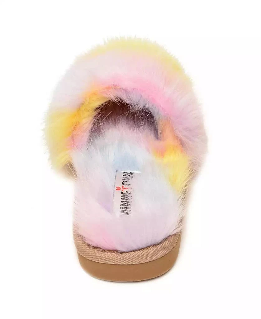 商品Minnetonka|Little Girls Lyla Faux Fur Slide Slippers,价格¥299,第3张图片详细描述