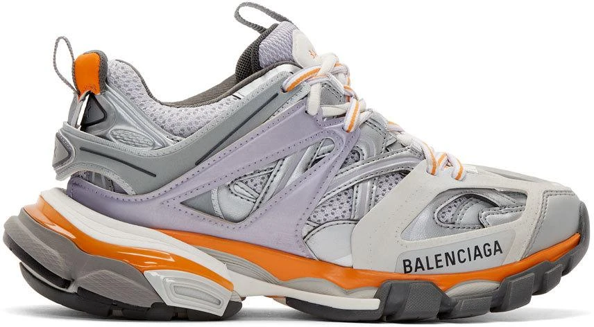 商品Balenciaga|Grey & Purple Track 运动鞋,价格¥3023,第1张图片