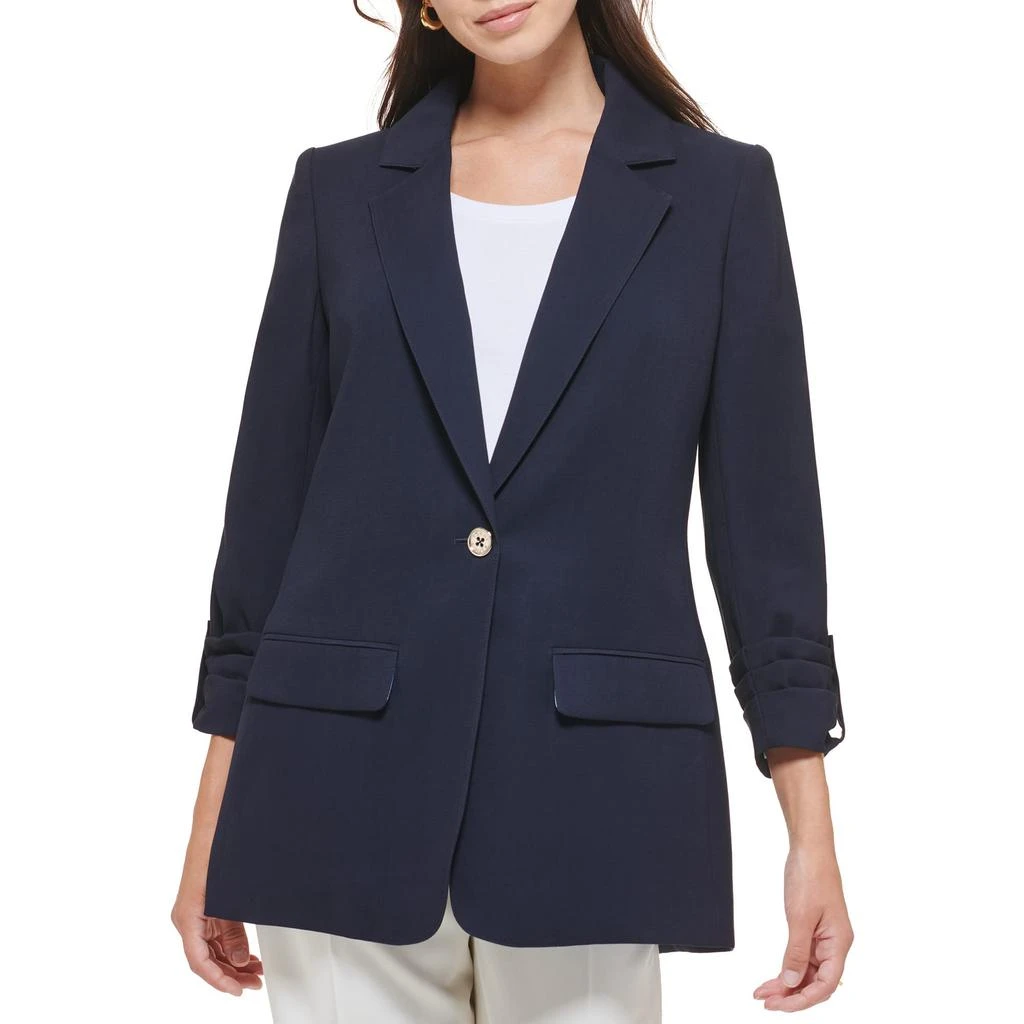 商品Tommy Hilfiger|One-Button Roll Tab Blazer,价格¥541,第1张图片