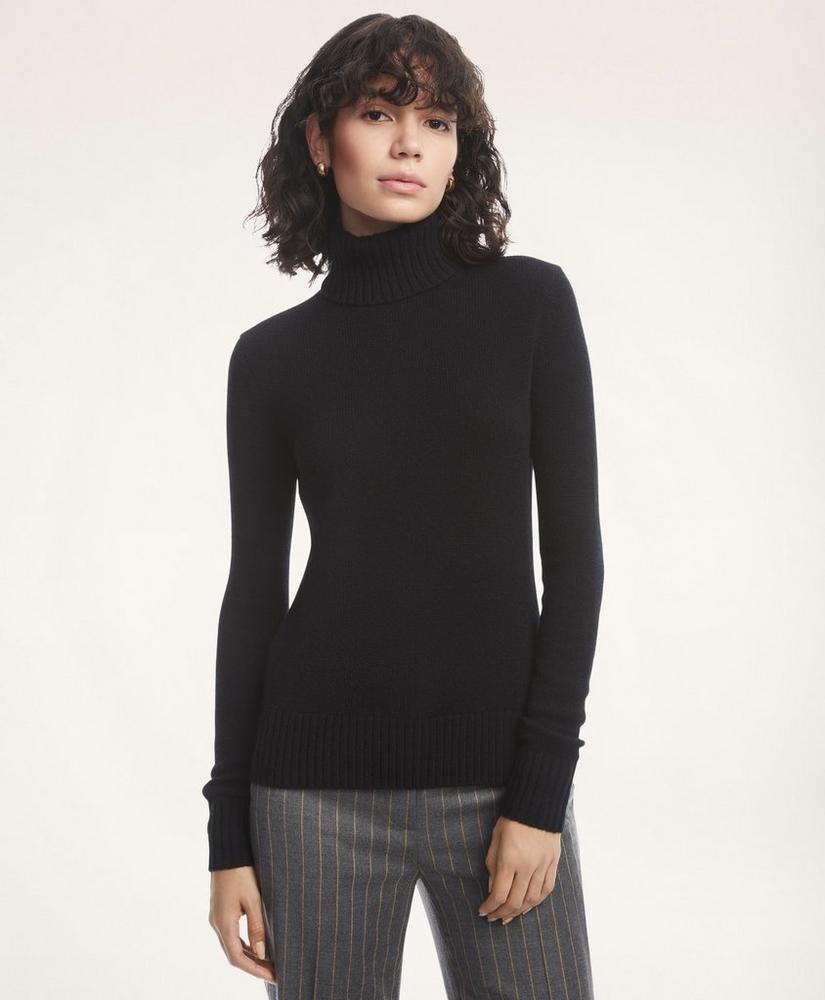 Cashmere Knit Turtleneck Sweater商品第1张图片规格展示