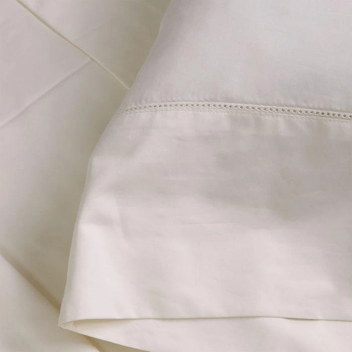 Classico Hemstitch Cotton Sateen Duvet Cover Set, King 商品