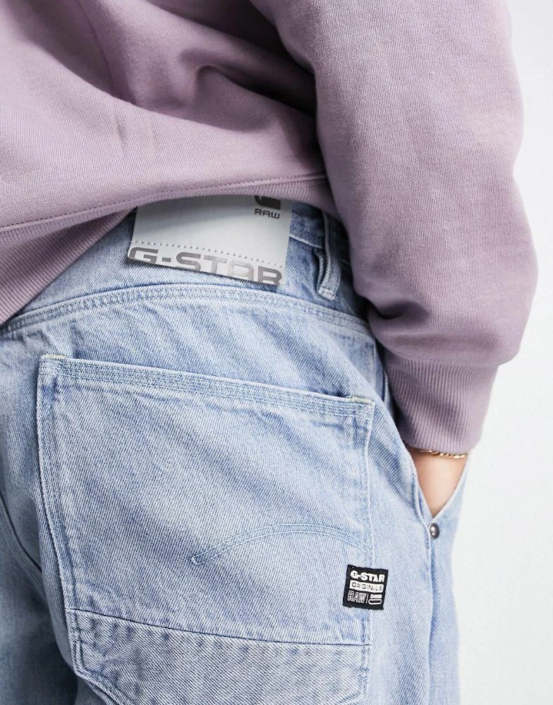 商品G-Star|G-Star grip 3d relaxed tapered in bleach wash,价格¥1203,第4张图片详细描述