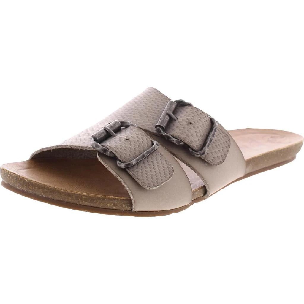 商品Blowfish|Blowfish Womens Gennah Faux Leather Textured Slide Sandals,价格¥115,第2张图片详细描述