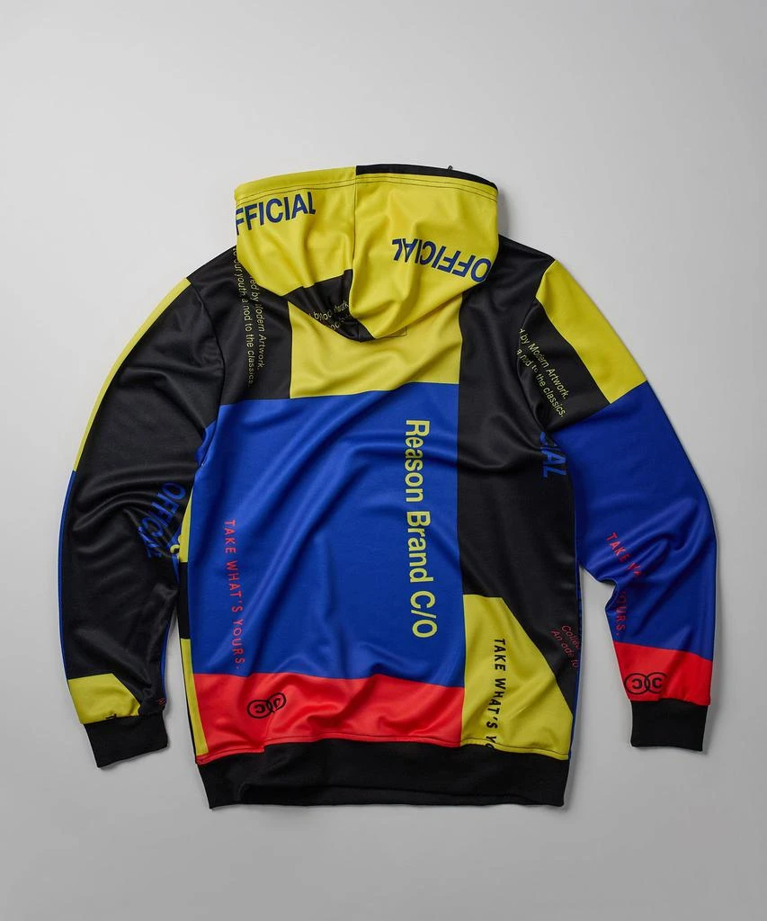 商品Reason Clothing|Take Whats Yours Color Block Logo Hoodie,价格¥111,第2张图片详细描述