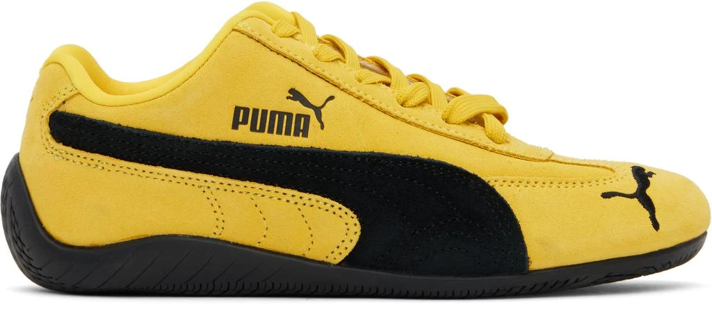 商品Puma|黄色 Speedcat OG 运动鞋,价格¥947,第1张图片
