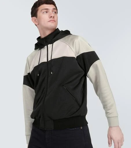 商品Yves Saint Laurent|Two-tone paneled hoodie,价格¥14363,第5张图片详细描述