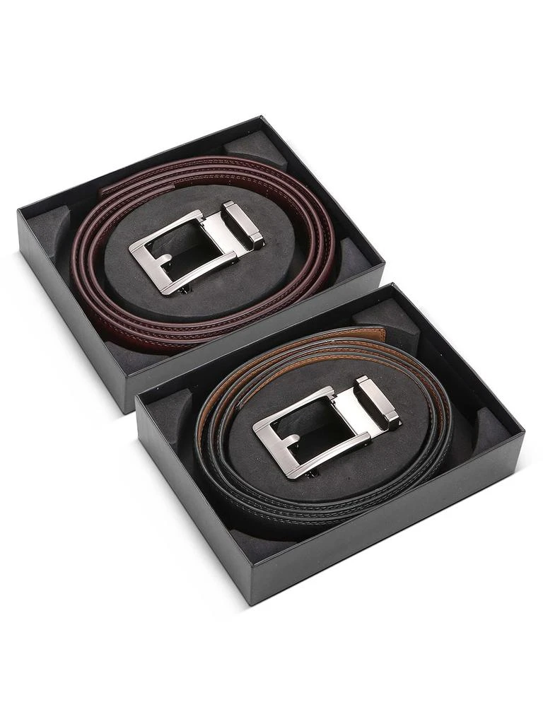 商品Mio Marino|Lavish Ore Leather Linxx Ratchet Belt,价格¥378,第4张图片详细描述