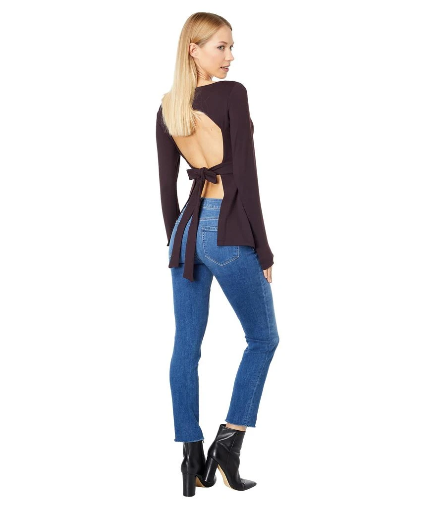 商品Susana Monaco|Tie Open Back Long Sleeve,价格¥248,第4张图片详细描述