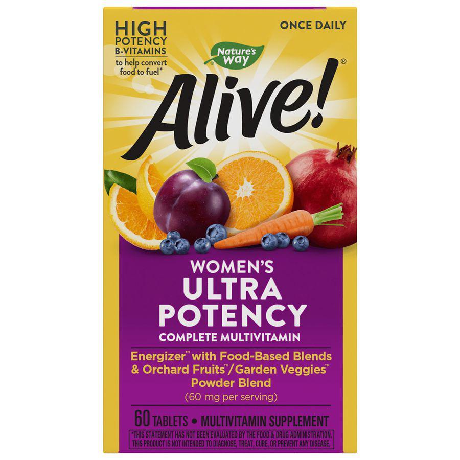 商品Nature's Way|Alive! Once Daily Women's Ultra Potency Multivitamin,价格¥215,第1张图片