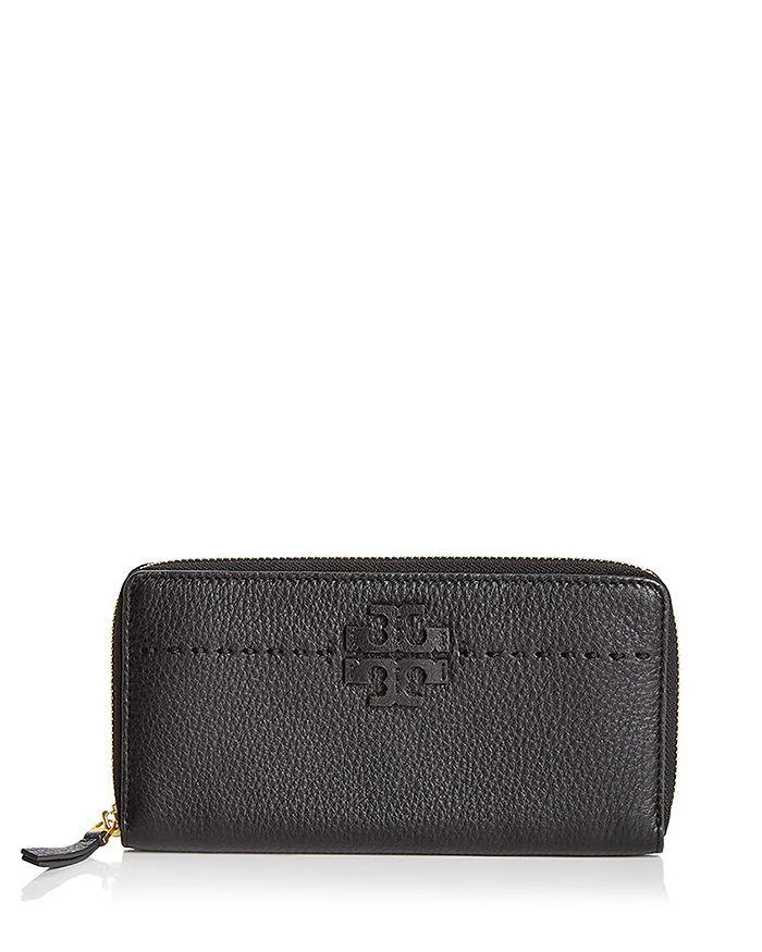 商品Tory Burch|McGraw Zip Leather Continental Wallet,价格¥1482,第1张图片