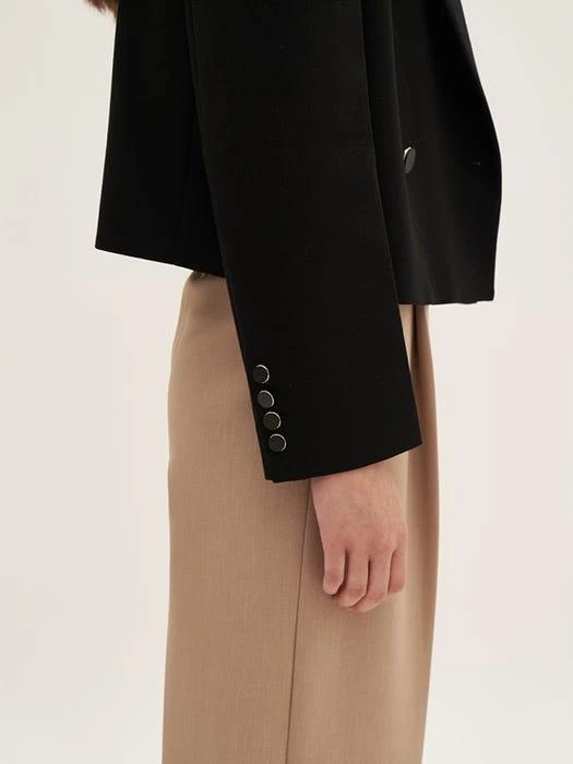商品PLAMM|Pin Tuck Wide Pants (Beige),价格¥748,第4张图片详细描述