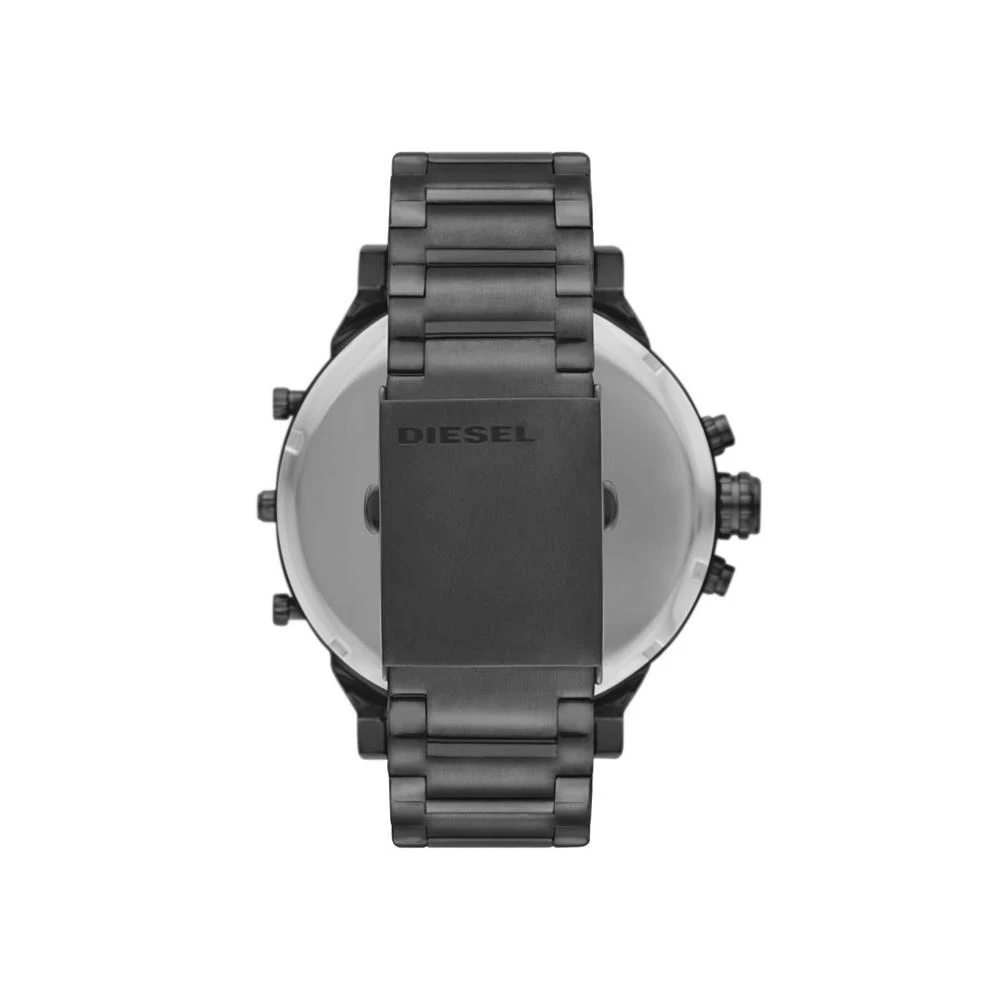 商品Diesel|Men's Mr. Daddy Chronograph Gunmetal-Tone Stainless Steel Watch 57mm,价格¥2368,第3张图片详细描述