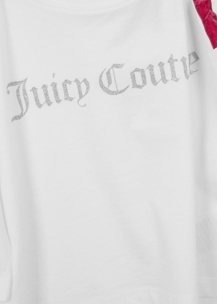 商品Juicy Couture|KIDS White logo cotton T-shirt (3-7 years),价格¥206,第4张图片详细描述