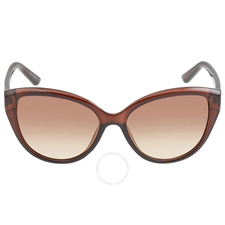 商品Calvin Klein|Brown Gradient Cat Eye Ladies Sunglasses CK19536S 210 55,价格¥186,第1张图片