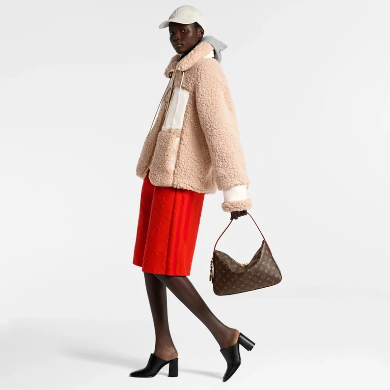 商品Louis Vuitton|【预售3-7天】LV/路易威登 女士棕色老花帆布/牛皮手提包,价格¥20477,第1张图片