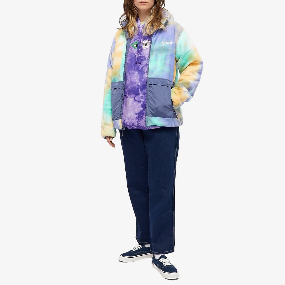 RIPNDIP Fleece Reversible Tie Dye Jacket 商品