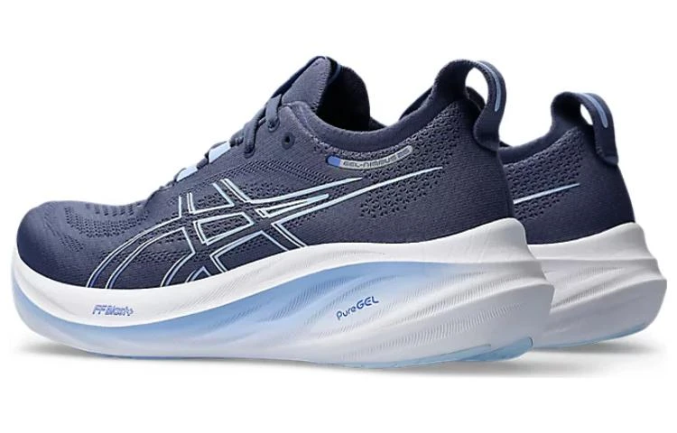 商品[国内直发] Asics|GEL-NIMBUS 26 舒适减震耐磨 低帮跑步鞋 女款 雷霆蓝,价格¥1057,第4张图片详细描述