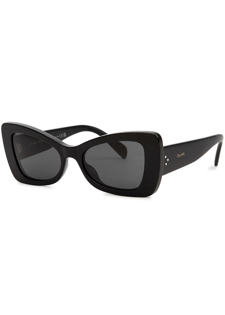 商品Celine|Black oversized cat-eye sunglasses,价格¥2905,第1张图片