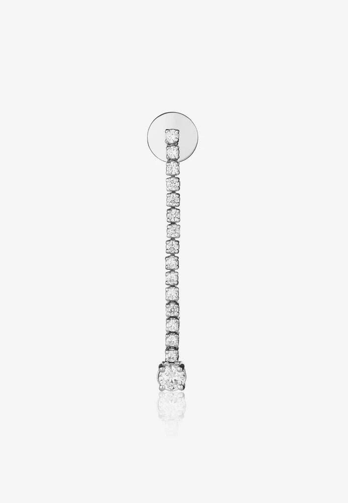 商品EÉRA|Tennis Single Earring in 18-karat White Gold with Diamonds,价格¥42223,第1张图片