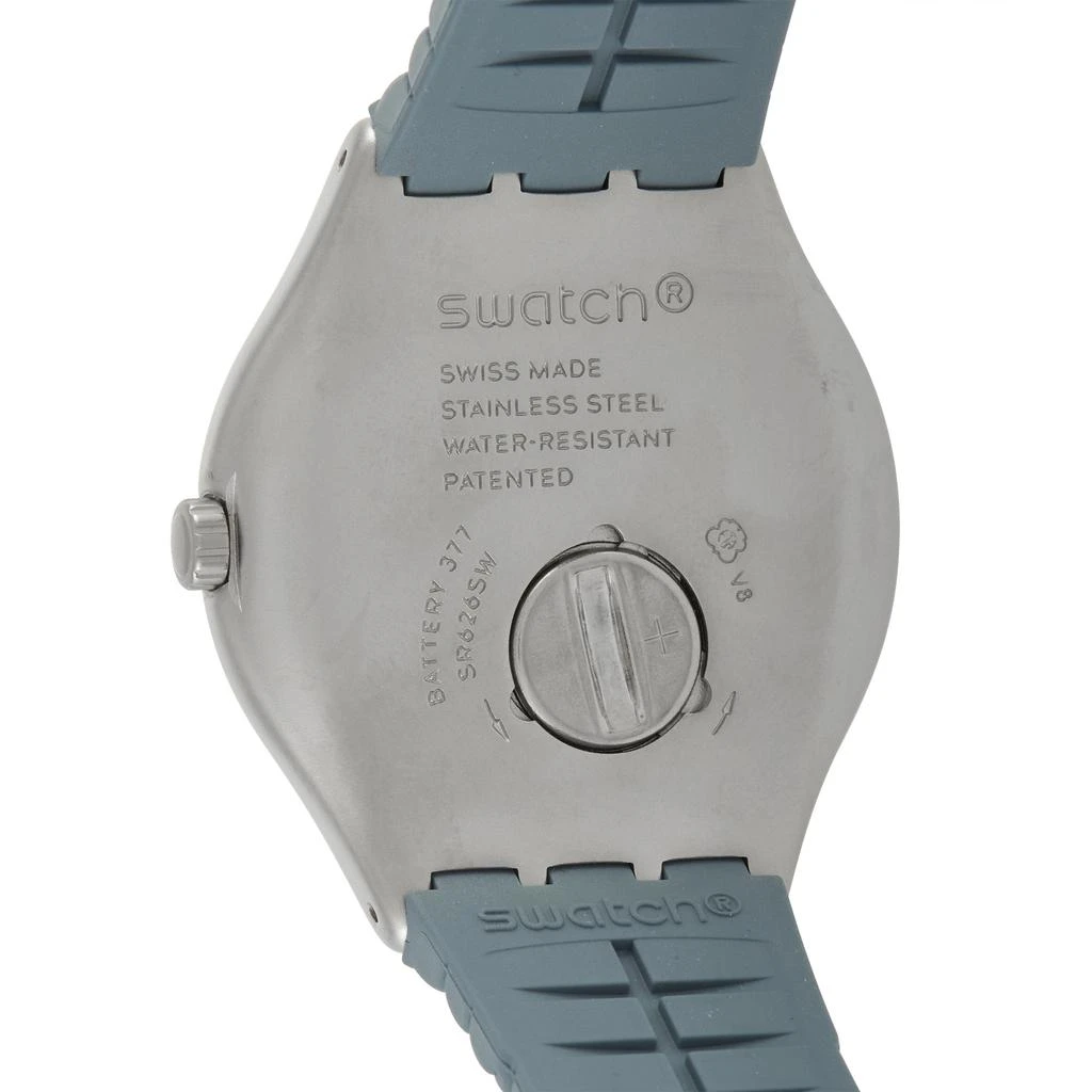 商品Swatch|Swatch Alphatise 40 mm Silicone and Stainless Steel Watch YWS447,价格¥749,第2张图片详细描述