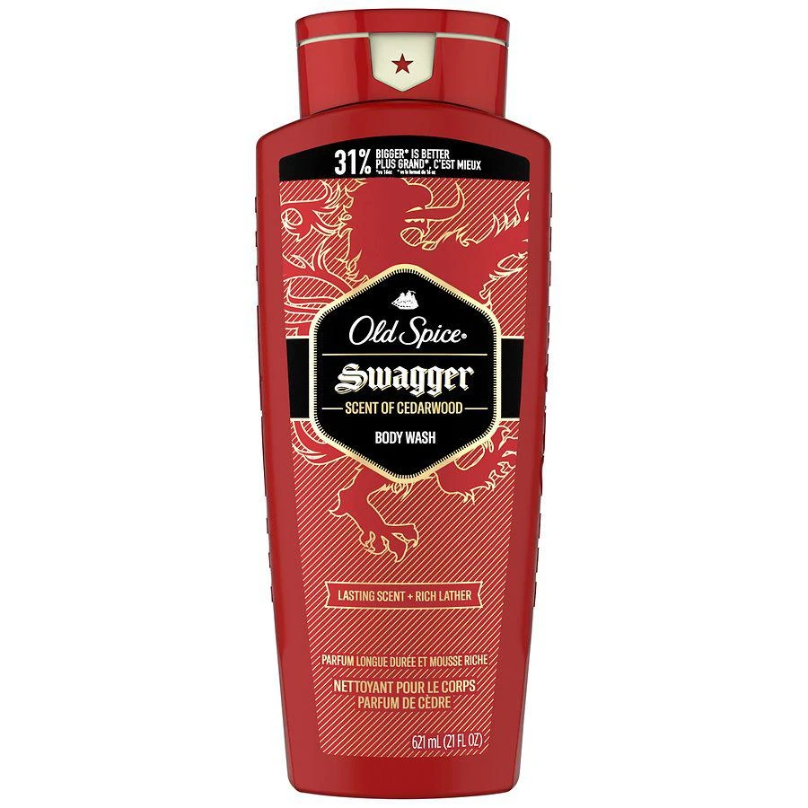 商品Old Spice Red Zone|Body Wash for Men Swagger,价格¥58,第1张图片