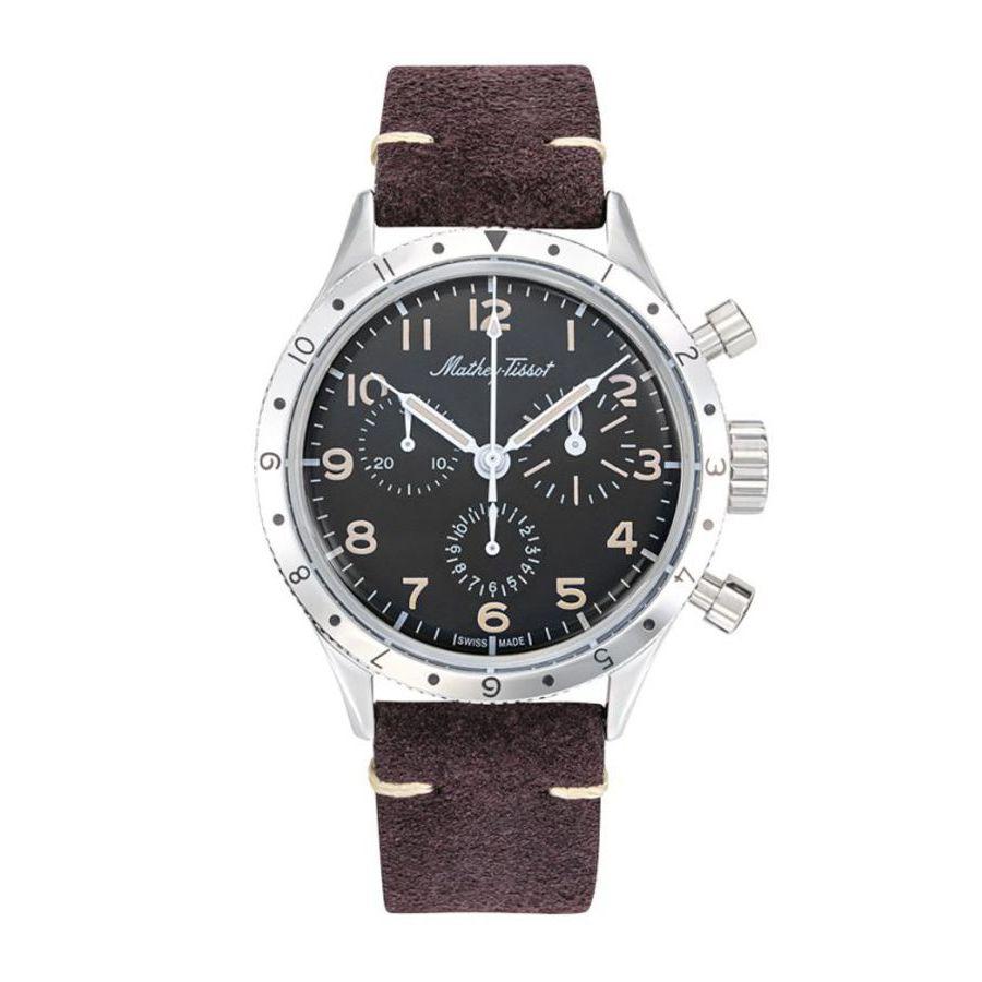 Homage TYPE XX Chronograph Quartz Black Dial Mens Watch TYPEXXCHALNO商品第1张图片规格展示