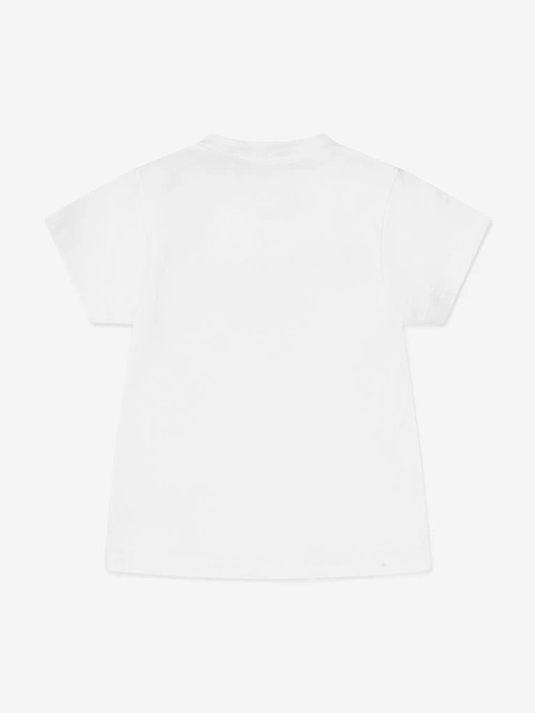 商品Balmain|Balmain White Baby Boys Logo T-Shirt,价格¥1371,第4张图片详细描述